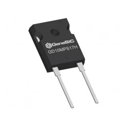 Diodă Redresoare Schottky SiC 1,7kV 10A TO247-2 | Electronic-mag.ro | Componente Electronice