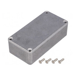 Carcasă Universală Aluminiu IP54 50x100x31mm 1590G2 | Electronic-mag.ro | Componente Electronice