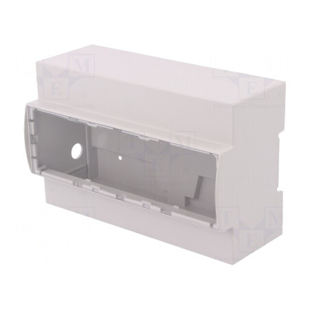 Carcasă calculator gri ABS policarbonat 142.3mm | Electronic-mag.ro | Componente Electronice