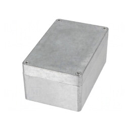 Carcasă Universală Aluminiu Natural 80x125x57 mm | Electronic-mag.ro | Componente Electronice