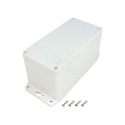 Carcasă Universală 80x160x85mm cu Lame de Fixare | Electronic-mag.ro | Componente Electronice
