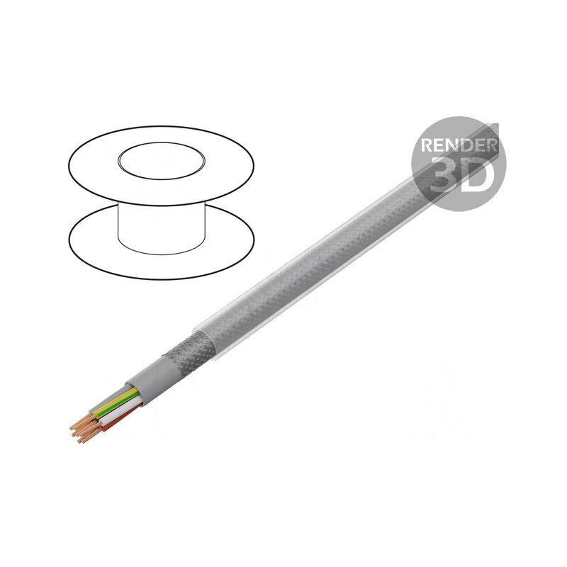 Cablu ÖLFLEX Classic 100 CY 7x2.5mm² PVC Transparente/Gri | Electronic-mag.ro | Componente Electronice Cablu ÖLFLEX Classic 100 CY 7x2.5mm² PVC Transparente/Gri | Electronic-mag.ro | Componente Electronice