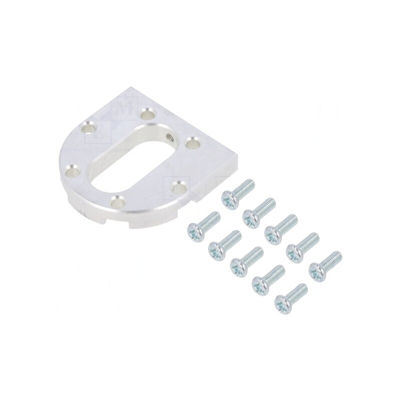 Suport Argintiu pentru Motoare 37 mm 1 Buc. | Electronic-mag.ro | Componente Electronice