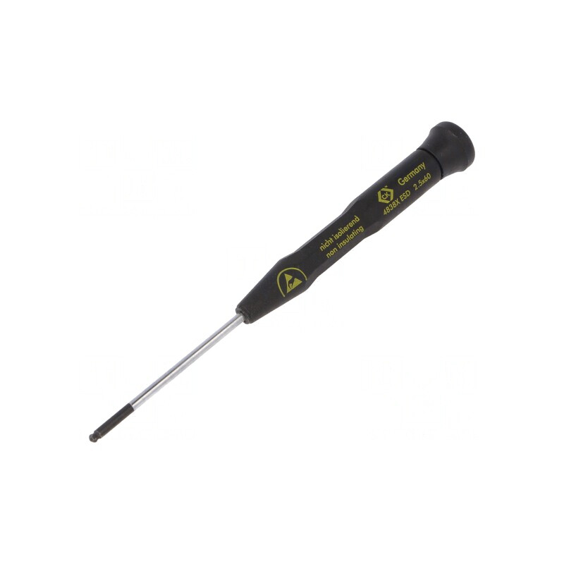 Şurubelniţă Precizie HEX 2,5mm ESD Xonic | Electronic-mag.ro | Componente Electronice