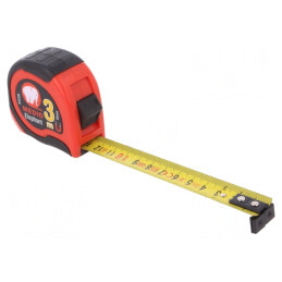 Ruletă de măsură 3m 19mm ABS Elastolan | Electronic-mag.ro | Componente Electronice