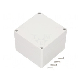 Carcasă Universală Policarbonat IP65 120x120x90mm | Electronic-mag.ro | Componente Electronice
