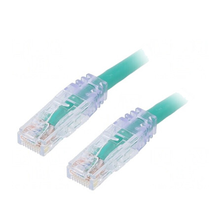 Patch Cord U/UTP Cat6 Verde 1m | Electronic-mag.ro | Componente Electronice