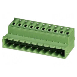 Regletă de Conexiuni 16 Piste 5,08mm Dreaptă | Electronic-mag.ro | Componente Electronice