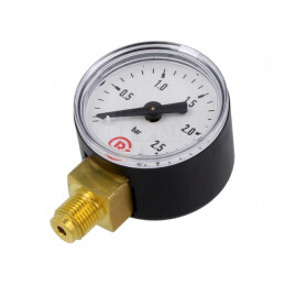 Manometru 40mm 0-2.5bar Lichide și Gaze Inerte | Electronic-mag.ro | Componente Electronice