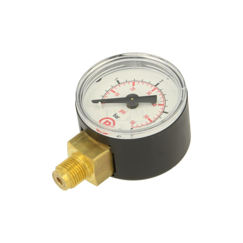 Manometru 0-4bar 40mm pentru lichide și gaze inerte | Electronic-mag.ro | Componente Electronice