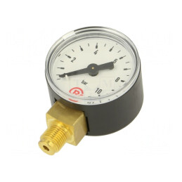 Manometru 0-10 Bar 40mm Lichide și Gaze | Electronic-mag.ro | Componente Electronice