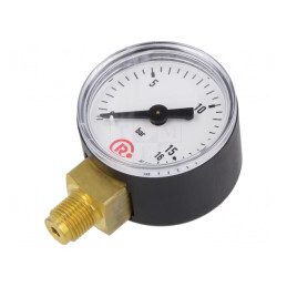 Manometru 0-16 bar 40mm pentru lichide și gaze inerte | Electronic-mag.ro | Componente Electronice