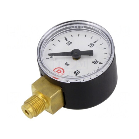 Manometru 0-40 bar 40mm pentru Lichide și Gaze Inerte | Electronic-mag.ro | Componente Electronice