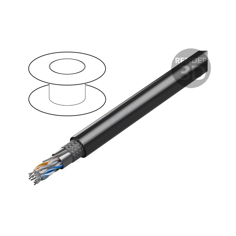 Cablu RS232/RS422 30m PVC Cu 24AWG | Electronic-mag.ro | Componente Electronice Cablu RS232/RS422 30m PVC Cu 24AWG | Electronic-mag.ro | Componente Electronice