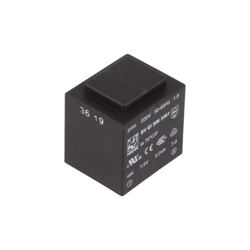 Transformator Încapsulat PCB 3VA 230V 7.5V 400mA | Electronic-mag.ro | Componente Electronice Transformator Încapsulat PCB 3VA 230V 7.5V 400mA | Electronic-mag.ro | Componente Electronice
