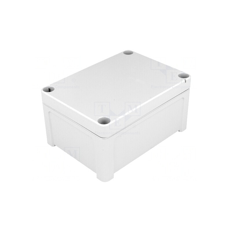 Carcasă Universală Gri TEMPO ABS IP65 95x130x65 mm | Electronic-mag.ro | Componente Electronice