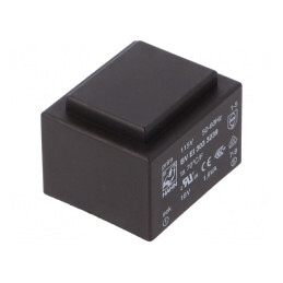 Transformator încapsulat 1,9VA 115VAC 18V 105mA PCB | Electronic-mag.ro | Componente Electronice