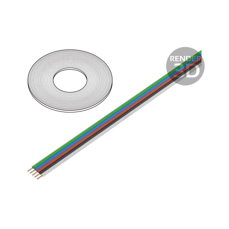 Cablu bandă litat Cu 5x0,25mm2 PVC 10m 350V | Electronic-mag.ro | Componente Electronice Cablu bandă litat Cu 5x0,25mm2 PVC 10m 350V | Electronic-mag.ro | Componente Electronice