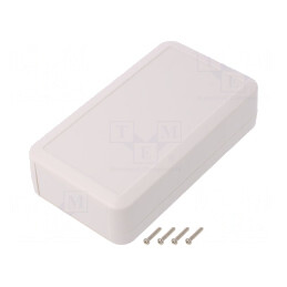 Carcasă Universală ABS Albă IP40 76x135x35mm | Electronic-mag.ro | Componente Electronice