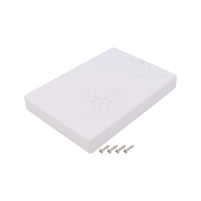Carcasă Universală ABS Albă IP40 125x175x25mm | Electronic-mag.ro | Componente Electronice