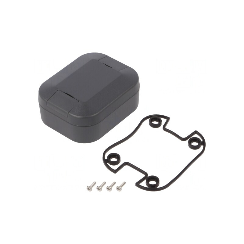 Carcasă Universală WP ABS Grafit IP67 52x65x27mm | Electronic-mag.ro | Componente Electronice