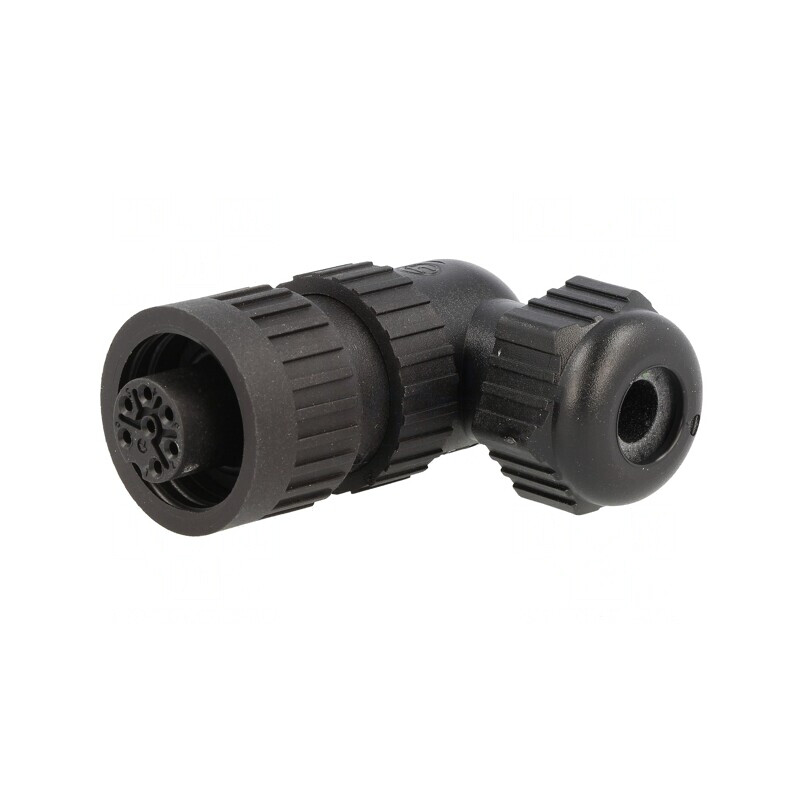 Conector Circular Mamă IP67 7 PIN 6 PE pe Cablu | Electronic-mag.ro | Componente Electronice