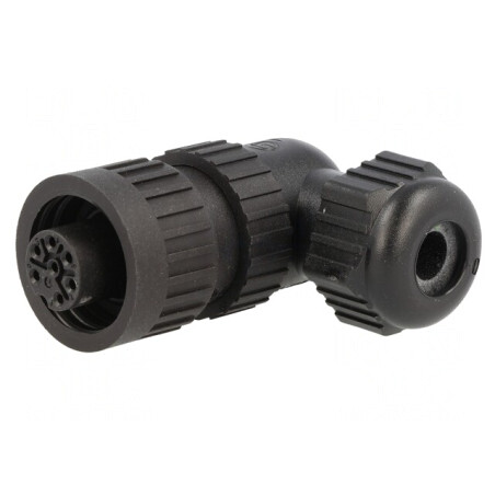 Conector Circular Mamă IP67 7 PIN 6 PE pe Cablu | Electronic-mag.ro | Componente Electronice