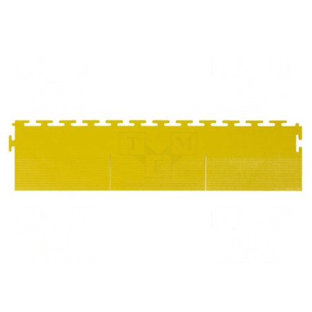 Suport pentru Podea Galben 0,11m x 0,49m x 6,5mm | Electronic-mag.ro | Componente Electronice