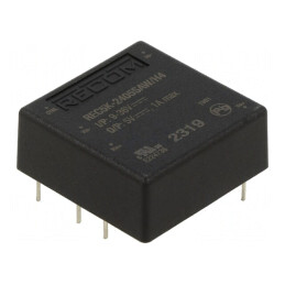 Convertor DC/DC 5W 9-36V la 5V 1A DIP6 | Electronic-mag.ro | Componente Electronice