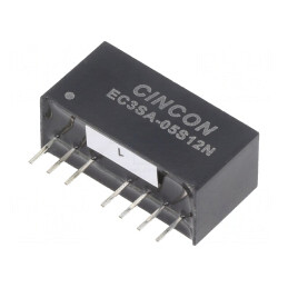 Convertor DC/DC 3W 4.5-9V la 12V 250mA SIP8 | Electronic-mag.ro | Componente Electronice