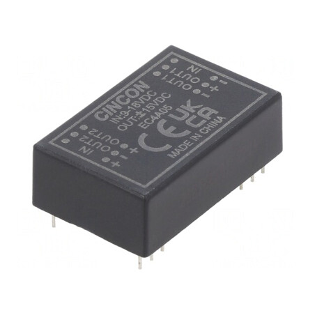 Convertor DC/DC 9-18V la 15V/-15V 6W | Electronic-mag.ro | Componente Electronice