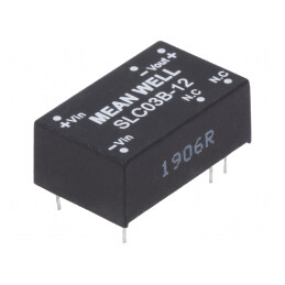 Convertor DC/DC 3W 18-36V la 12V 250mA DIP16 | Electronic-mag.ro | Componente Electronice