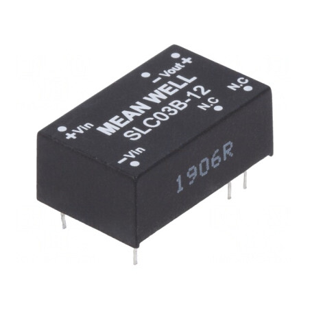Convertor DC/DC 3W 18-36V la 12V 250mA DIP16 | Electronic-mag.ro | Componente Electronice