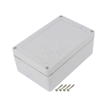 Carcasă Universală 100x150x60mm cu Bucșă din Alamă ABS | Electronic-mag.ro | Componente Electronice