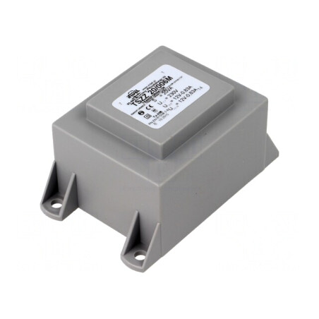 Transformator Încapsulat 20VA 230V 12V PCB | Electronic-mag.ro | Componente Electronice