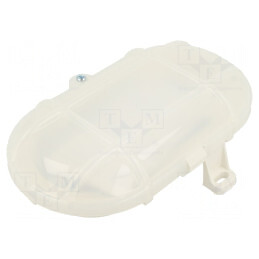 Lampă LED Oval Slim IP44 Albă 5W | Electronic-mag.ro | Componente Electronice