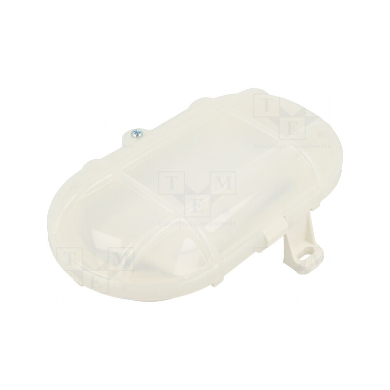 Lampă LED Oval Slim IP44 Albă 5W | Electronic-mag.ro | Componente Electronice