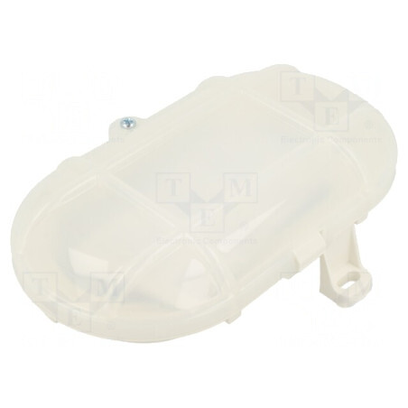 Lampă LED Oval Slim IP44 Albă 5W | Electronic-mag.ro | Componente Electronice