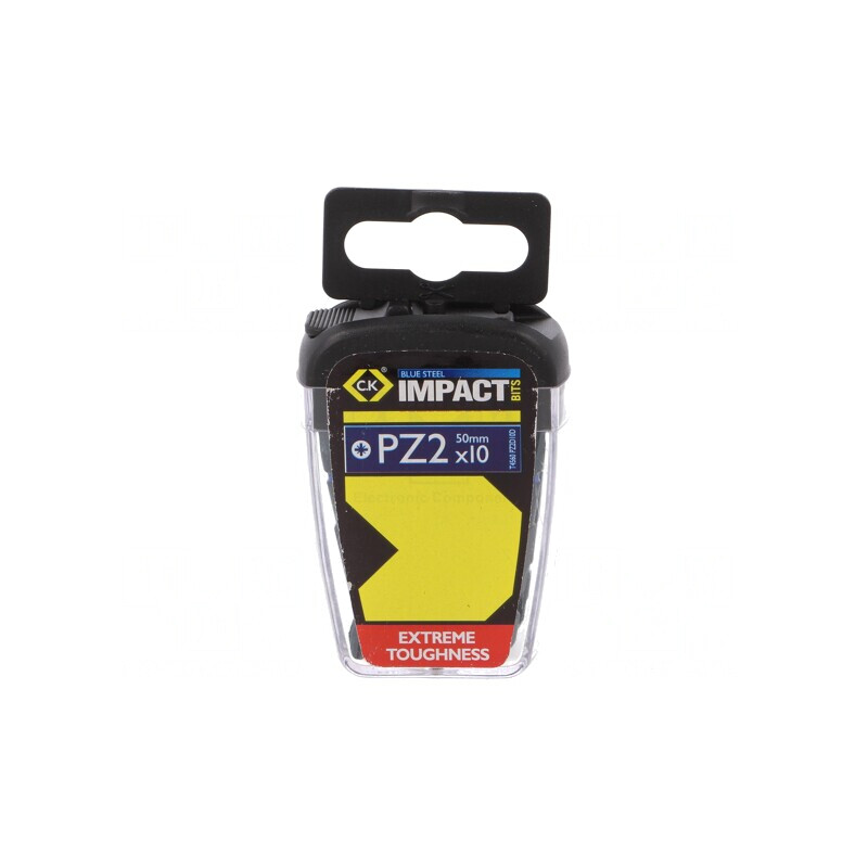 Capăt Șurubelniță Pozidriv PZ2 50mm - Set 10 Bucăți | Electronic-mag.ro | Componente Electronice