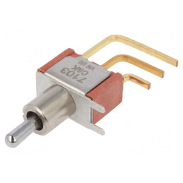 Comutator Basculant 3 Pozitii ON-OFF-ON 20VAC THT | Electronic-mag.ro | Componente Electronice