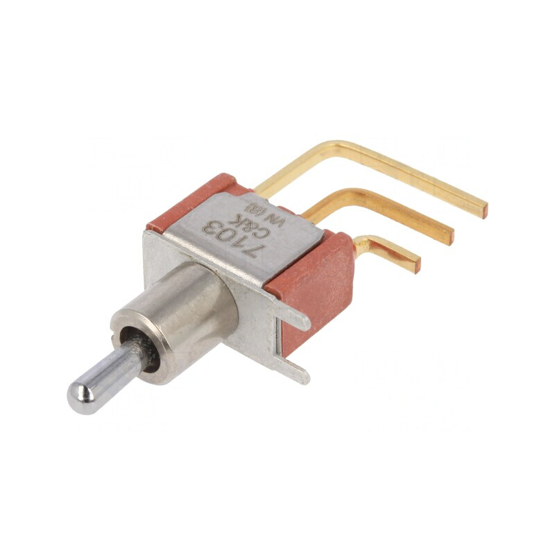 Comutator Basculant 3 Pozitii ON-OFF-ON 20VAC THT | Electronic-mag.ro | Componente Electronice