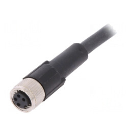 Cablu Conectare M8 4 PIN 2m 60VAC 4A | Electronic-mag.ro | Componente Electronice