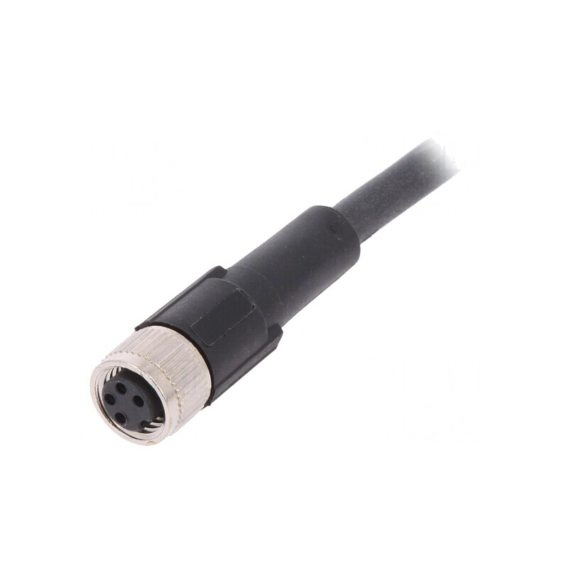 Cablu Conectare M8 4 PIN 2m 60VAC 4A | Electronic-mag.ro | Componente Electronice