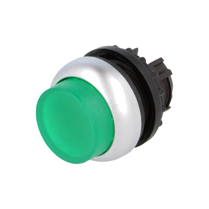 Comutator apăsare 22mm verde IP67 | Electronic-mag.ro | Componente Electronice