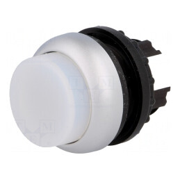 Comutator Apăsare 22mm Alb IP67 | Electronic-mag.ro | Componente Electronice