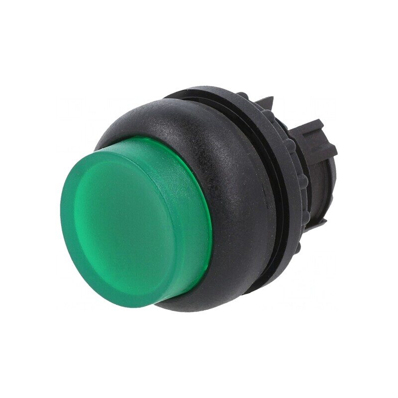 Comutator apăsare 22mm verde IP67 | Electronic-mag.ro | Componente Electronice