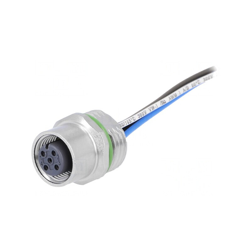 Soclu M12 4-PIN Mamă DeviceNet/CANopen Drept | Electronic-mag.ro | Componente Electronice Soclu M12 4-PIN Mamă DeviceNet/CANopen Drept | Electronic-mag.ro | Componente Electronice
