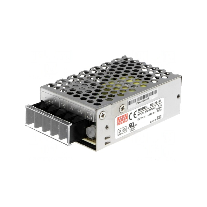 Alimentator Pulsatoriu Încastrabil Modular 25W 48VDC | Electronic-mag.ro | Componente Electronice Alimentator Pulsatoriu Încastrabil Modular 25W 48VDC | Electronic-mag.ro | Componente Electronice