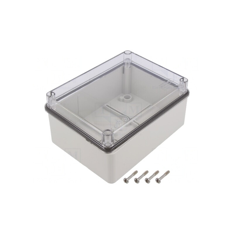 Carcasă Universală Gri IP56 118x158x76mm | Electronic-mag.ro | Componente Electronice