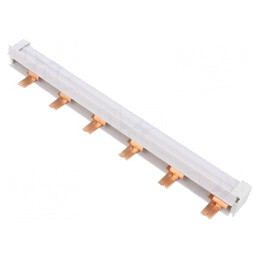 Bară Colectoare 10mm2 2 Poli 63A 690V | Electronic-mag.ro | Componente Electronice